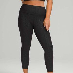 Align Pant 25" Aqueous Emboss  Sz 10